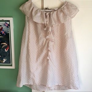 LOFT Romantic Top, Size XL